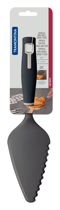 Espátula para Bolo e Pizza Verano Preto Tramontina - Imagem 2